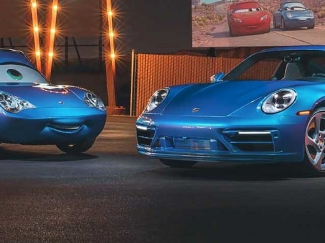 Porsche e Pixar criam versão real de Sally, de Carros, com aquela