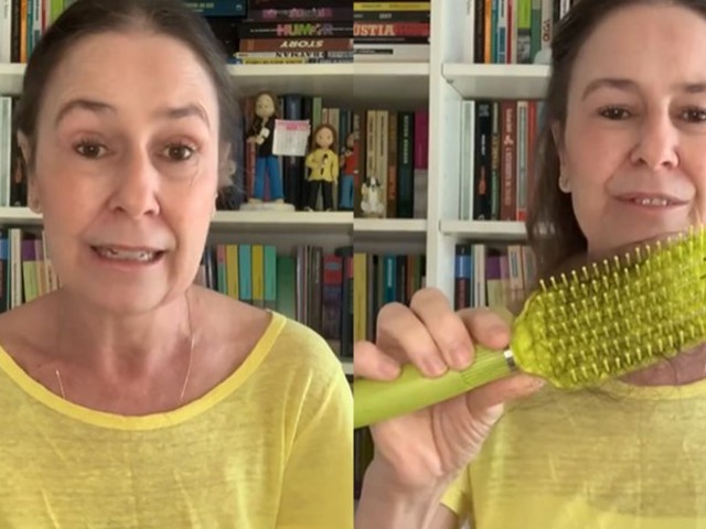 Not&iacute;cias - Em luta contra c&acirc;ncer, Susana Naspolini assume que ir&aacute; raspar a  cabe&ccedil;a: "Cheia de buraco"