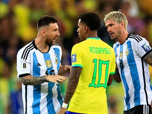 Notícias - Rodrygo comenta polêmica com Messi, mas pondera: Muita gente  viu…